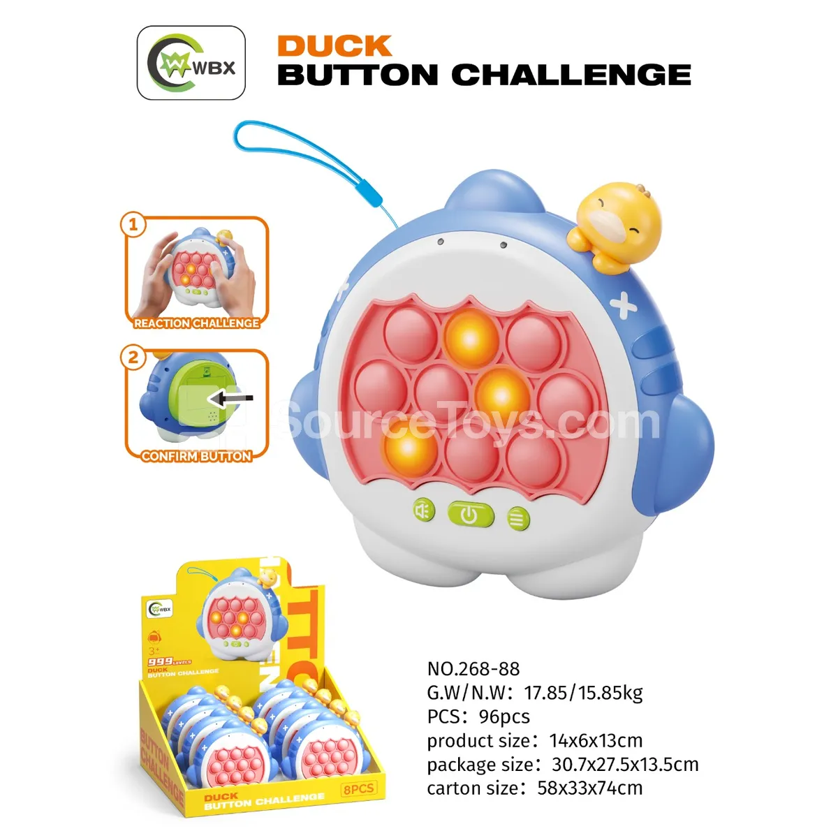 Duck Quick-Push Game Machine (8PCS) Duck Quick-Push Game Machine (8PCS)