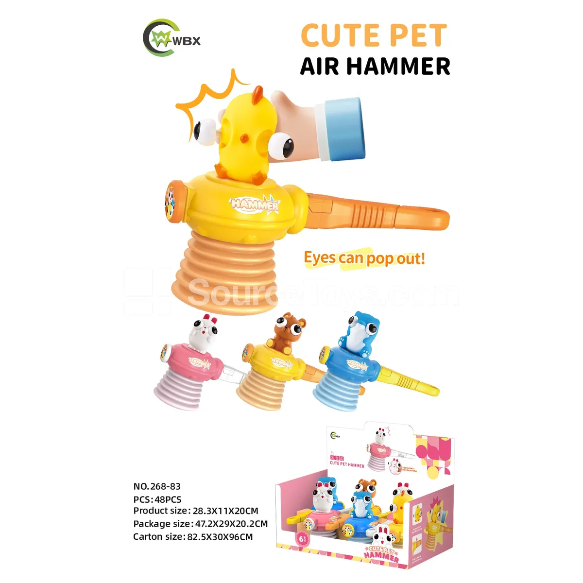 Adorable Pet Hammering Game (6 PCS) Adorable Pet Hammering Game (6 PCS)