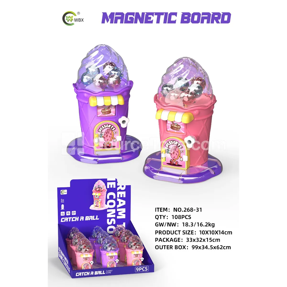 Ice Cream Gacha Machine (9PCS) Ice Cream Gacha Machine (9PCS)