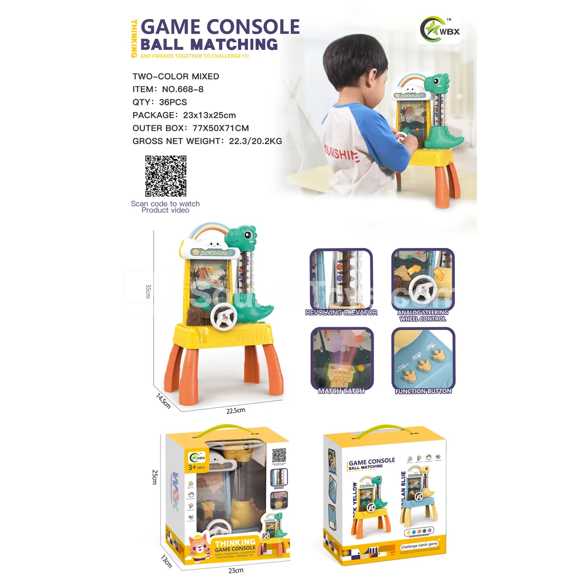 Dinosaur Bean-Catching Game Machine Dinosaur Bean-Catching Game Machine