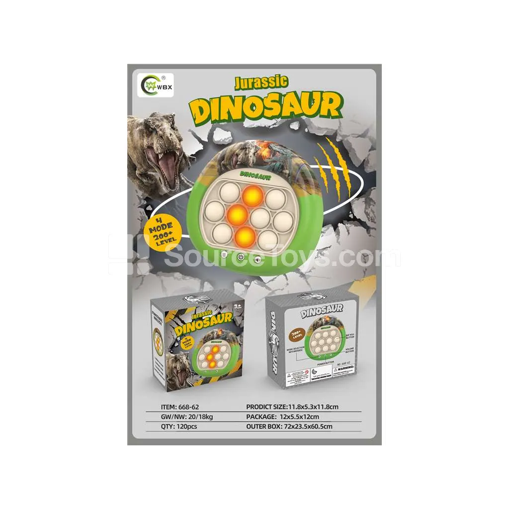Jurassic Dinosaur Quick-Push Game Machine Jurassic Dinosaur Quick-Push Game Machine