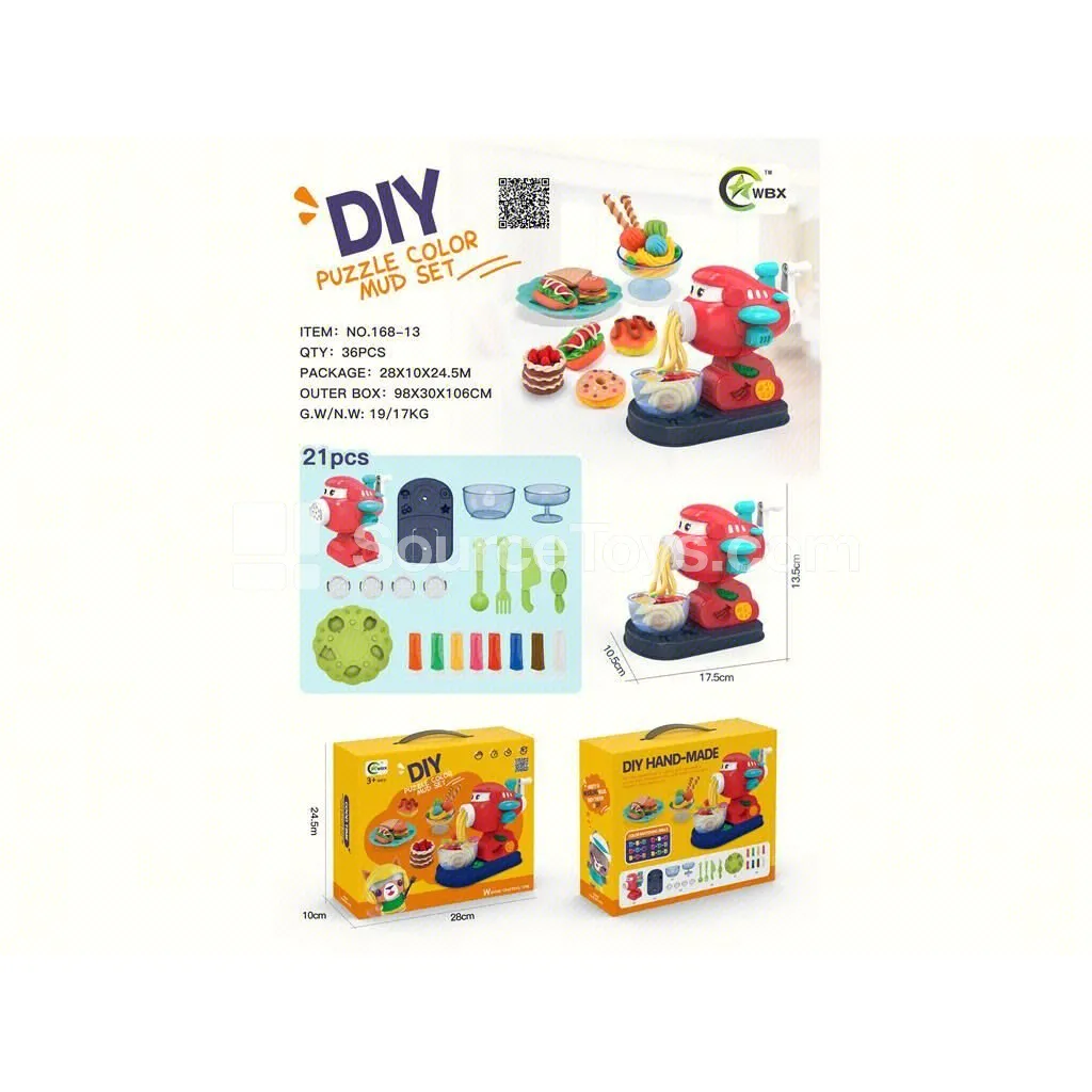 Clay Noodle Maker Airplane Set Clay Noodle Maker Airplane Set