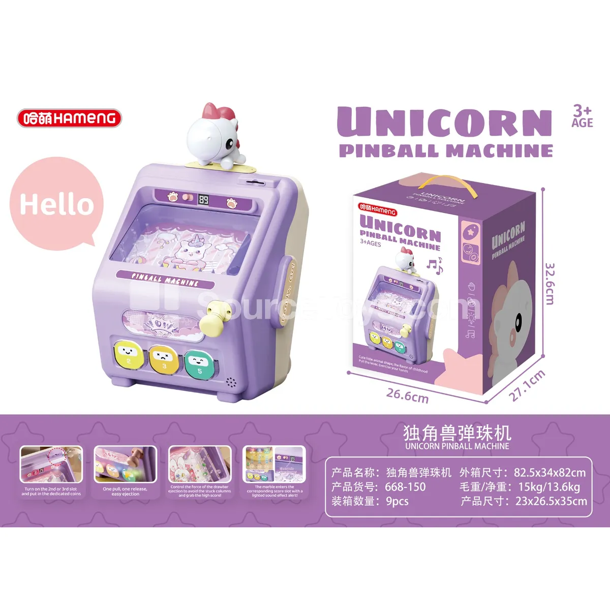 Unicorn Pinball Machine Unicorn Pinball Machine