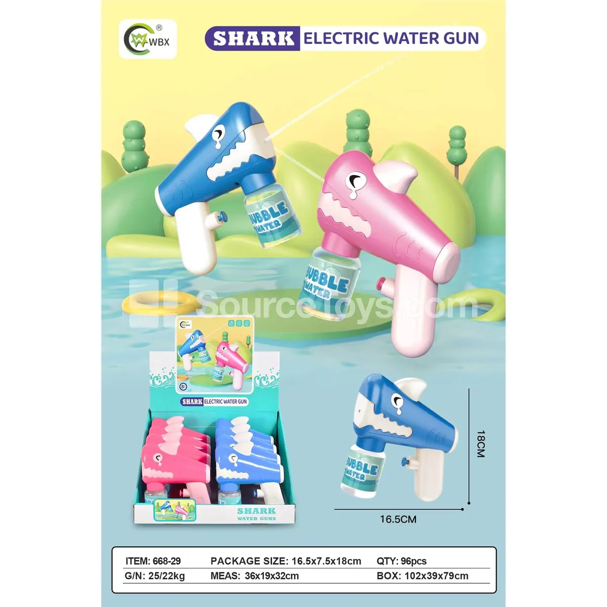 Electric Repeating Shark Water Blaster Electric Repeating Shark Water Blaster