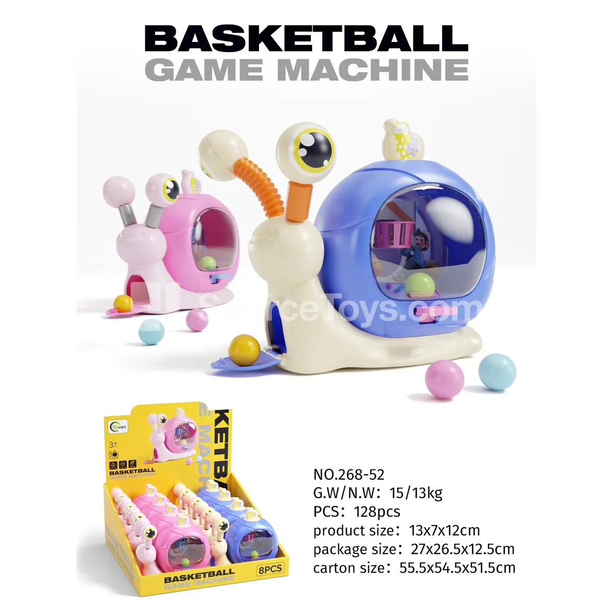 Fun Snail Basketball Hoop Set 8PCS Fun Snail Basketball Hoop Set 8PCS