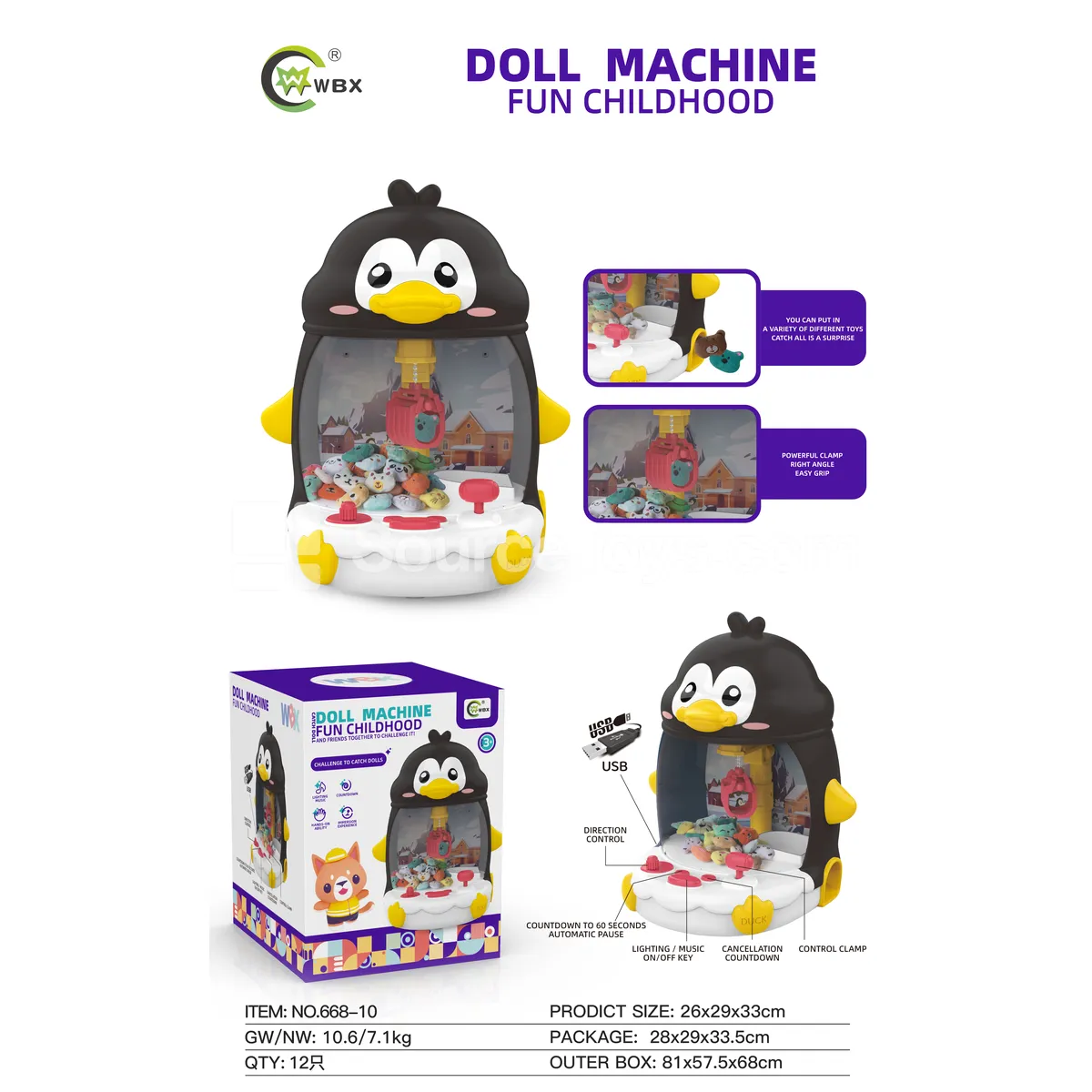 Penguin Claw Machine Penguin Claw Machine