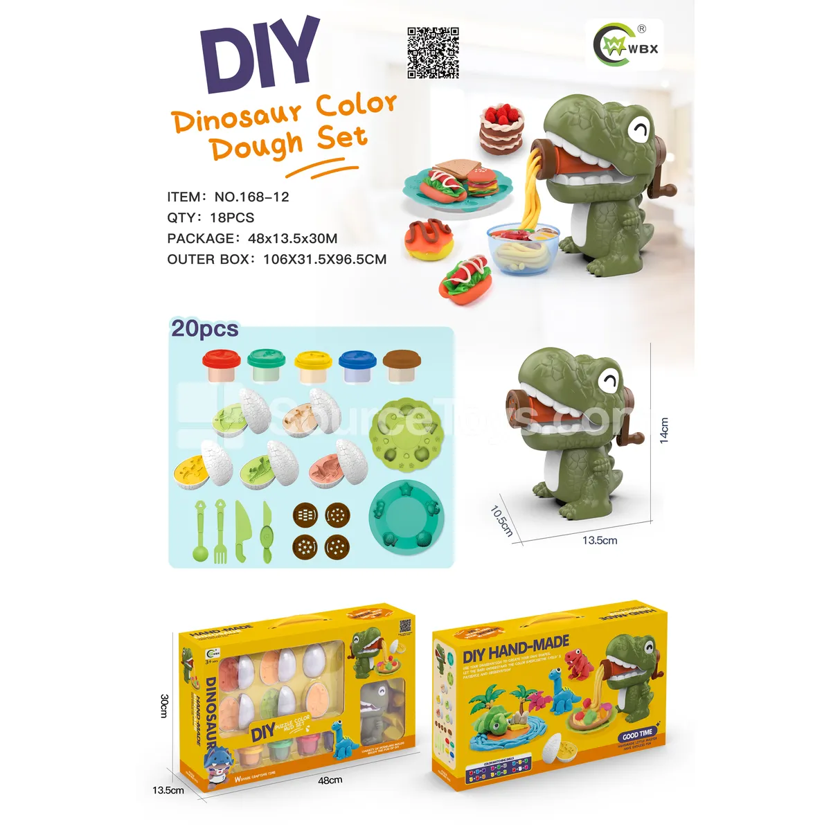 DIY Dinosaur Clay Play Set DIY Dinosaur Clay Play Set