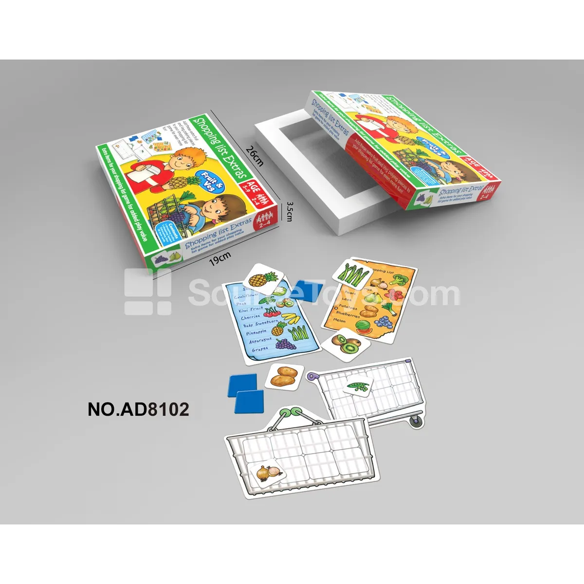 Fruit & Veggie Flash Cards