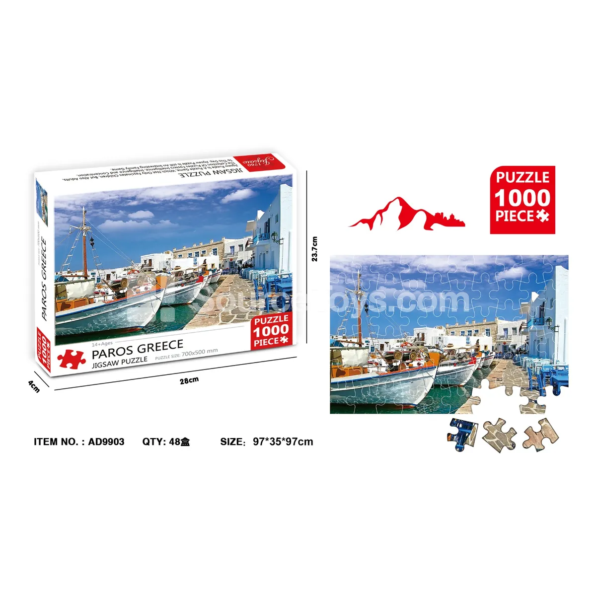 1000-Piece Jigsaw Puzzle (Landscape) 1000-Piece Jigsaw Puzzle (Landscape)