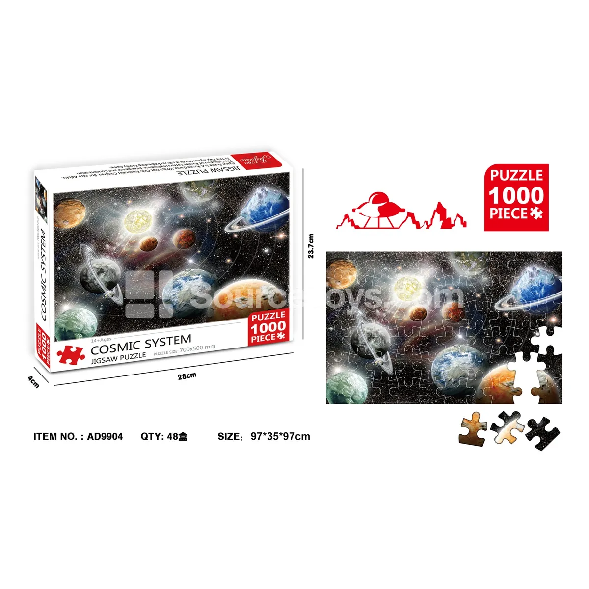 1000-Piece Puzzle (Planet) 1000-Piece Puzzle (Planet)
