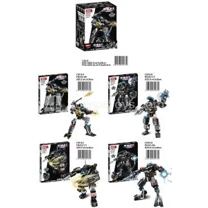 SWAT Team 4-in-1 Action Figure Set SWAT Team 4-in-1 Action Figure Set