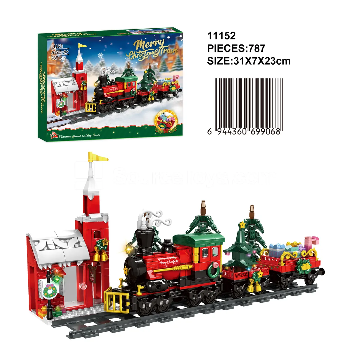 Christmas Train House Christmas Train House