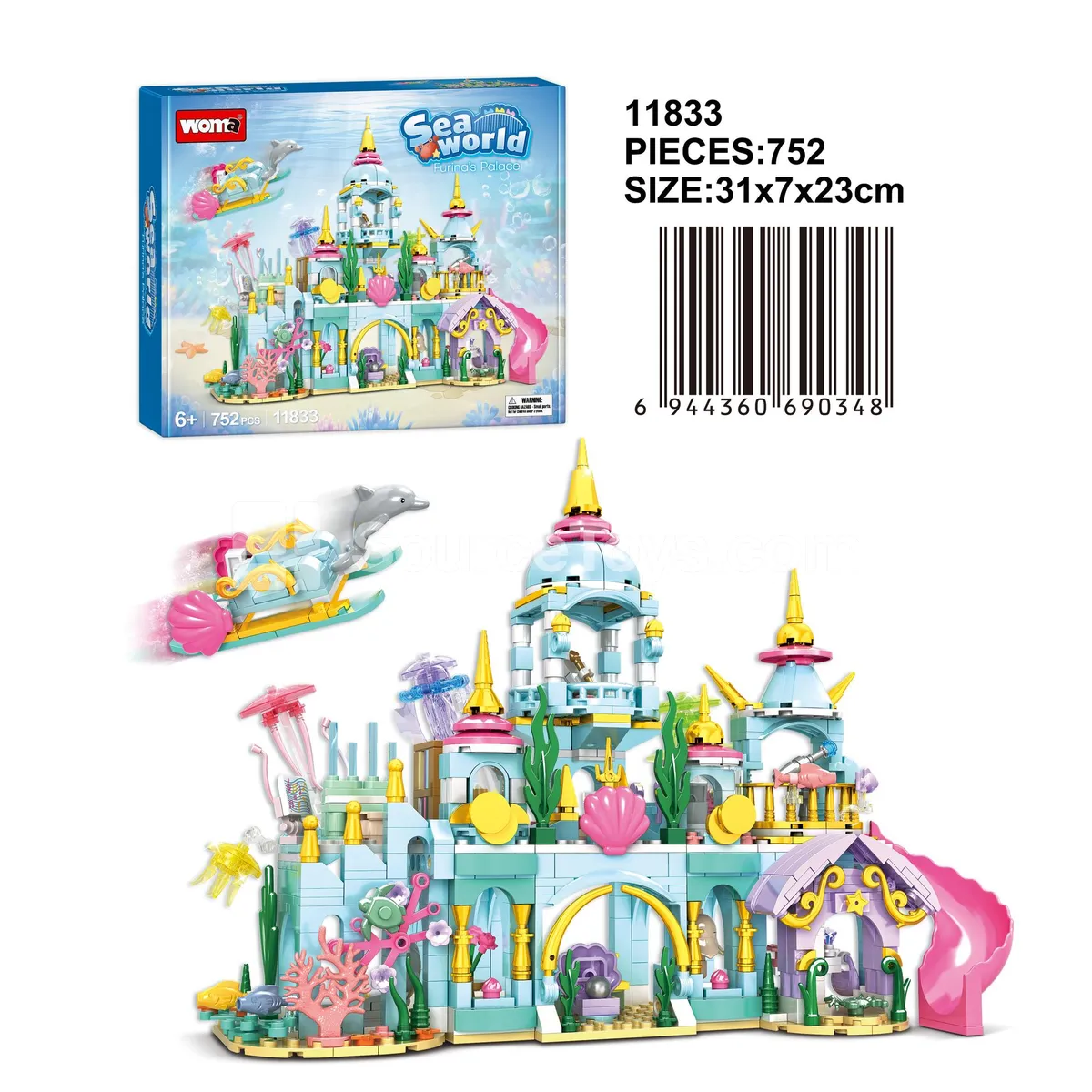 Girls Series - Underwater Castle Girls Series - Underwater Castle