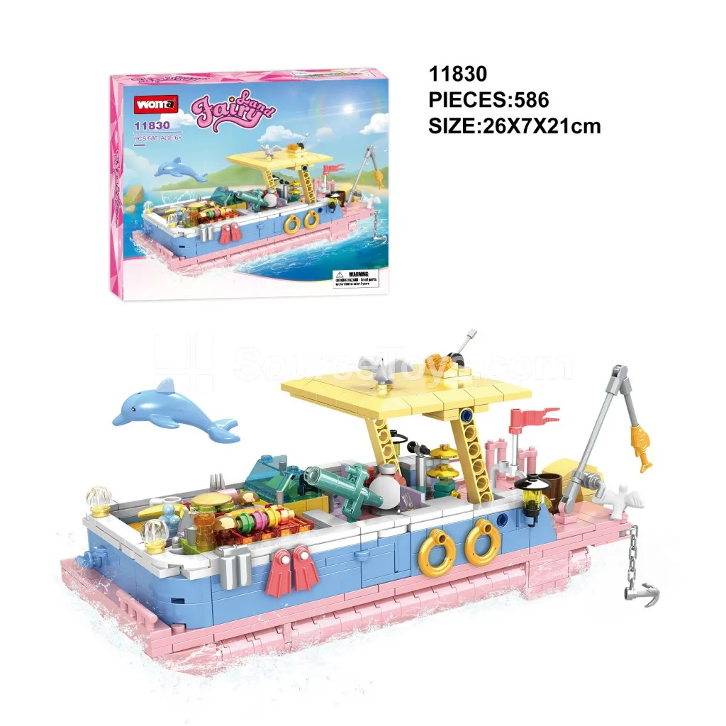 Camping Series - Boat Camping Playset Camping Series - Boat Camping Playset
