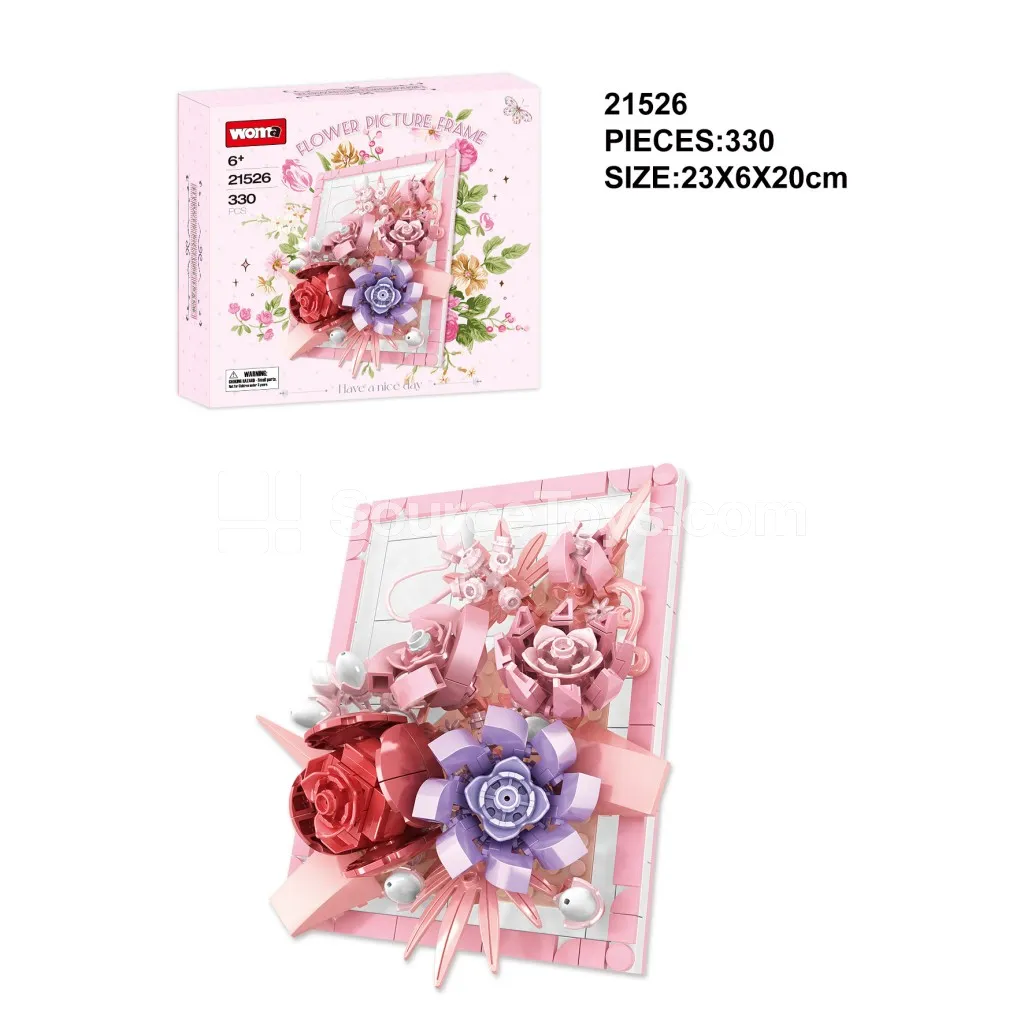 Flower Frame - Pink Flower Frame - Pink