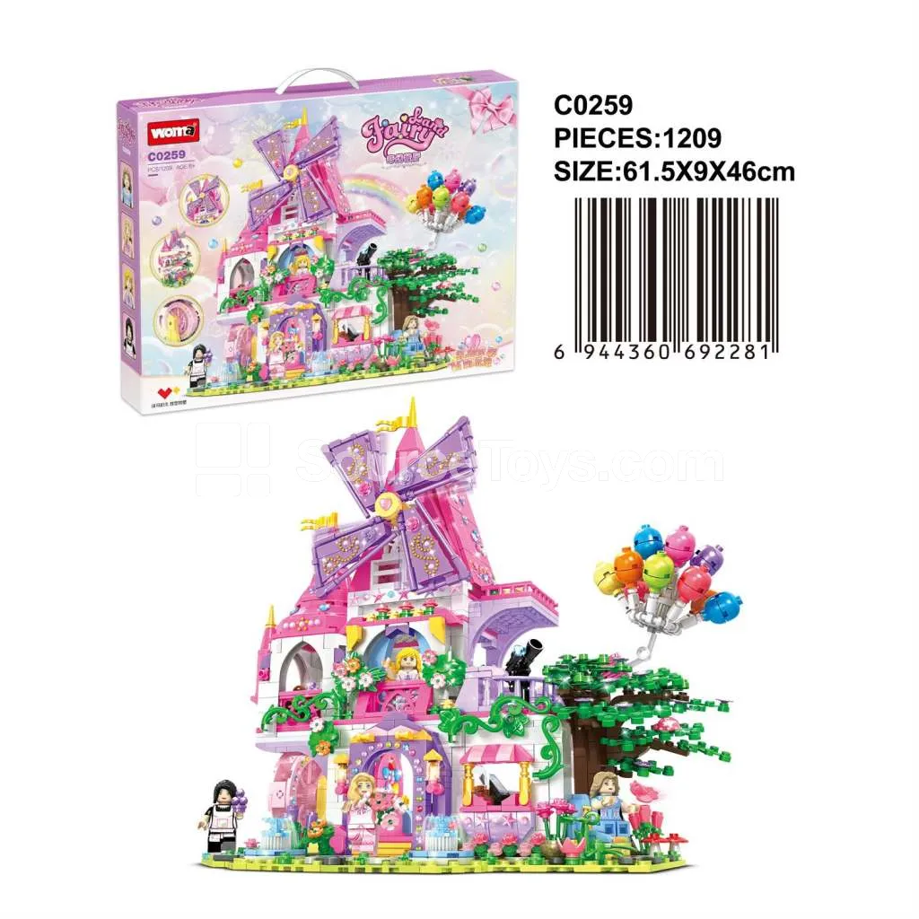 Fantasy Restaurant Building Blocks Set Fantasy Restaurant Building Blocks Set