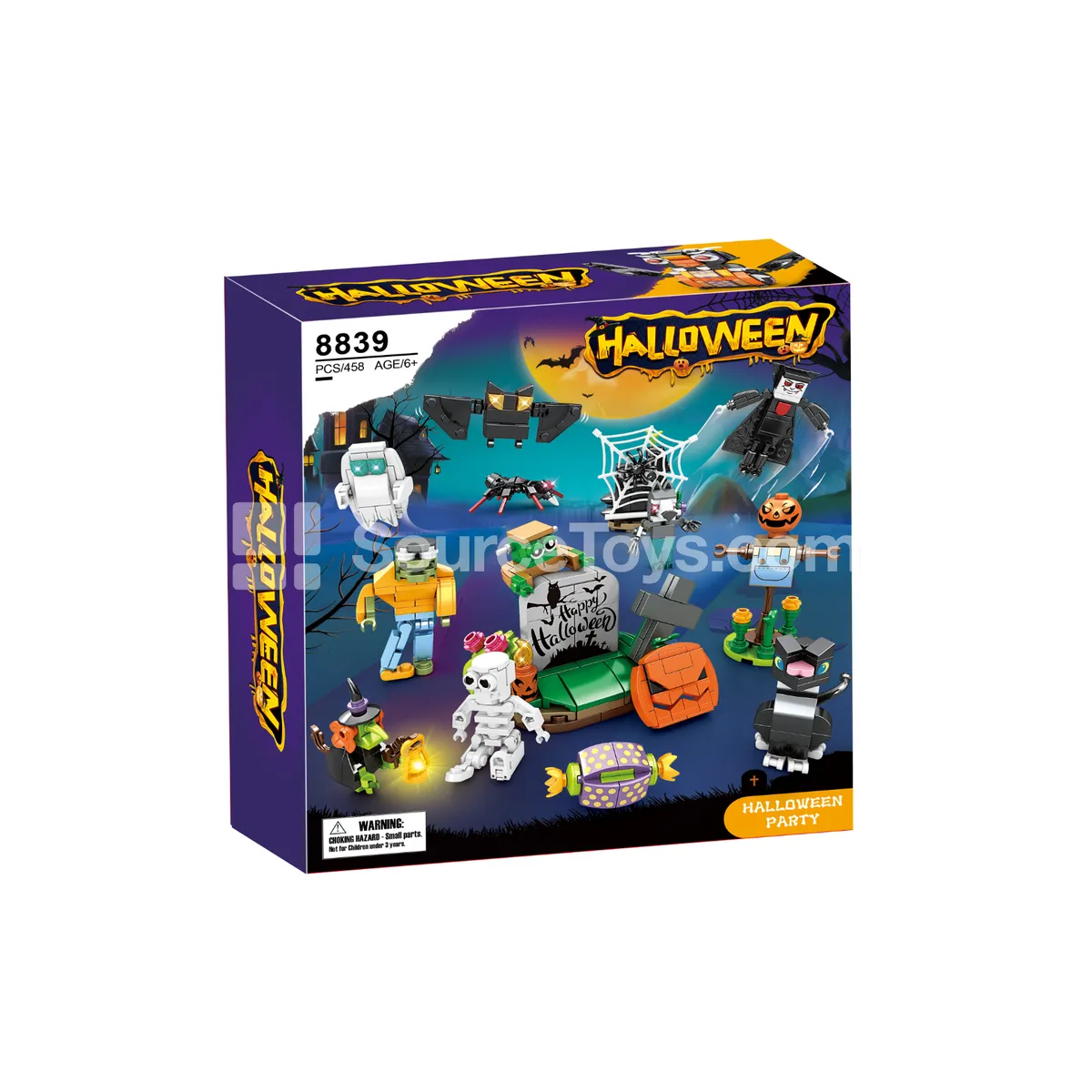 Halloween Series 15-in-1 Building Blocks Set Halloween Series 15-in-1 Building Blocks Set