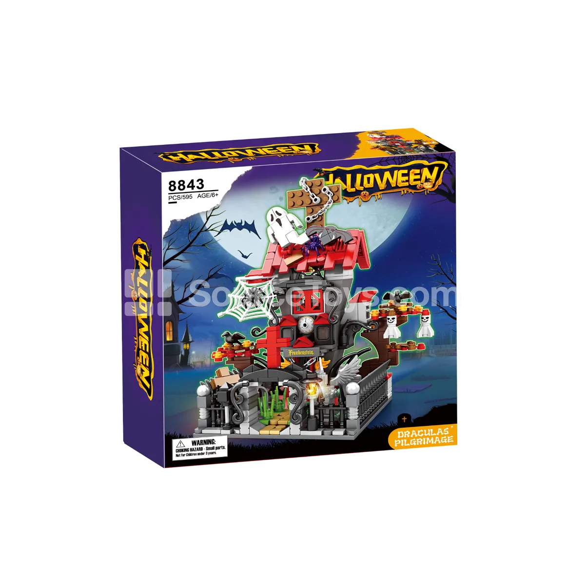Halloween Series Vampire House Building Blocks Halloween Series Vampire House Building Blocks
