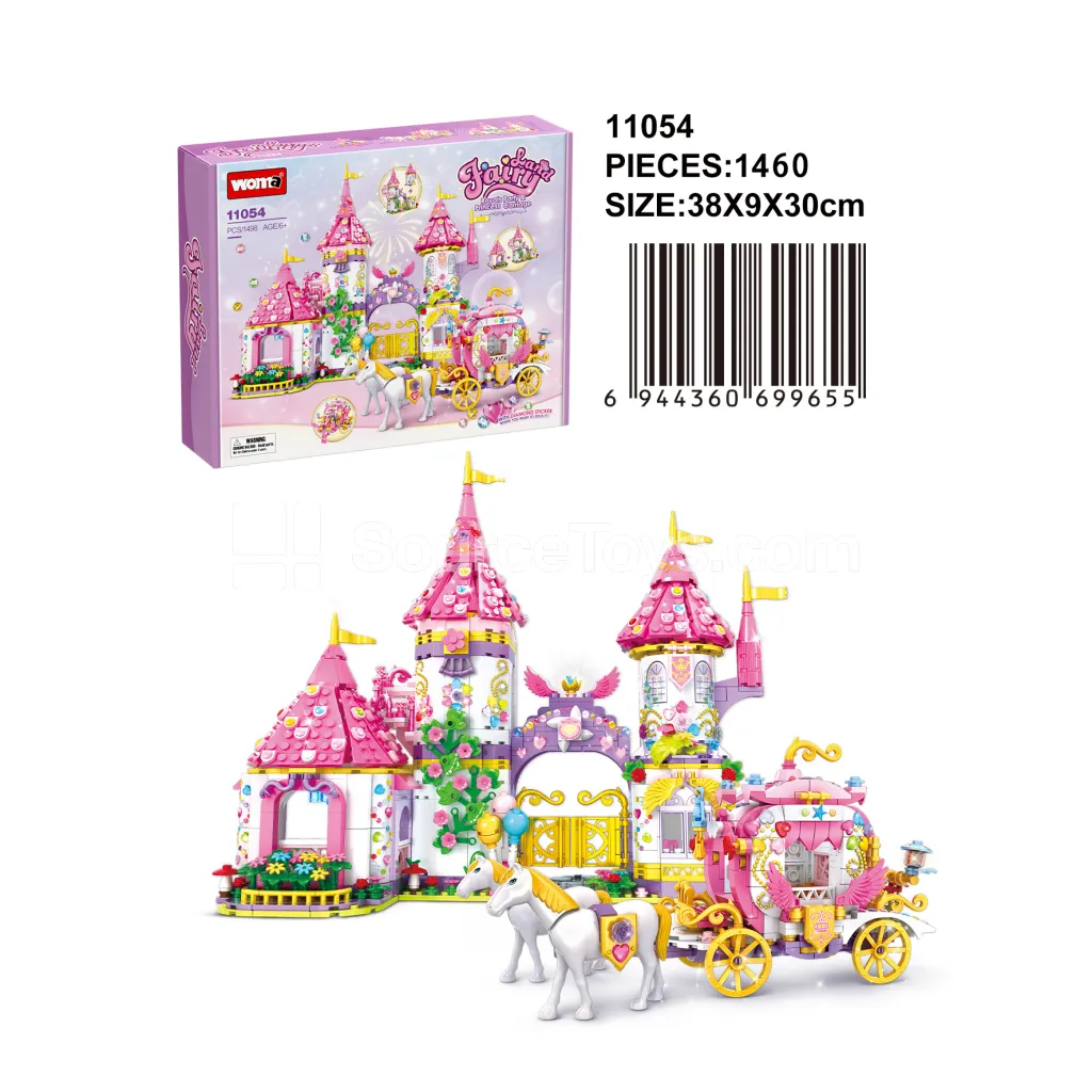 Sweet Home & Luxury Cars Building Blocks Set