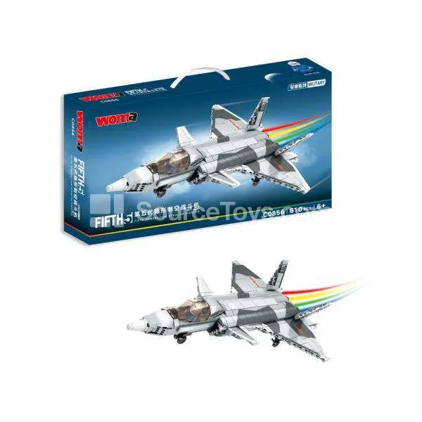 Stealth Air Superiority Fighter Building Set