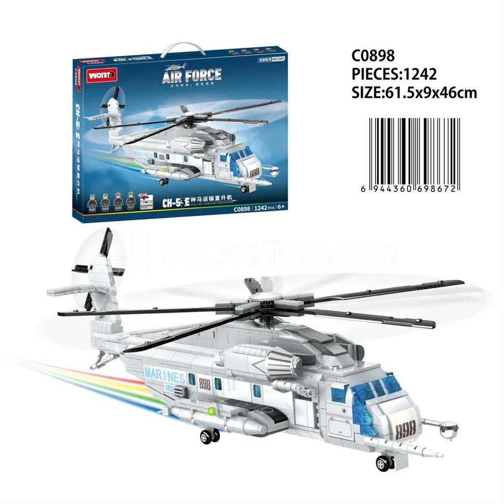 Transport Helicopter Building Blocks Transport Helicopter Building Blocks
