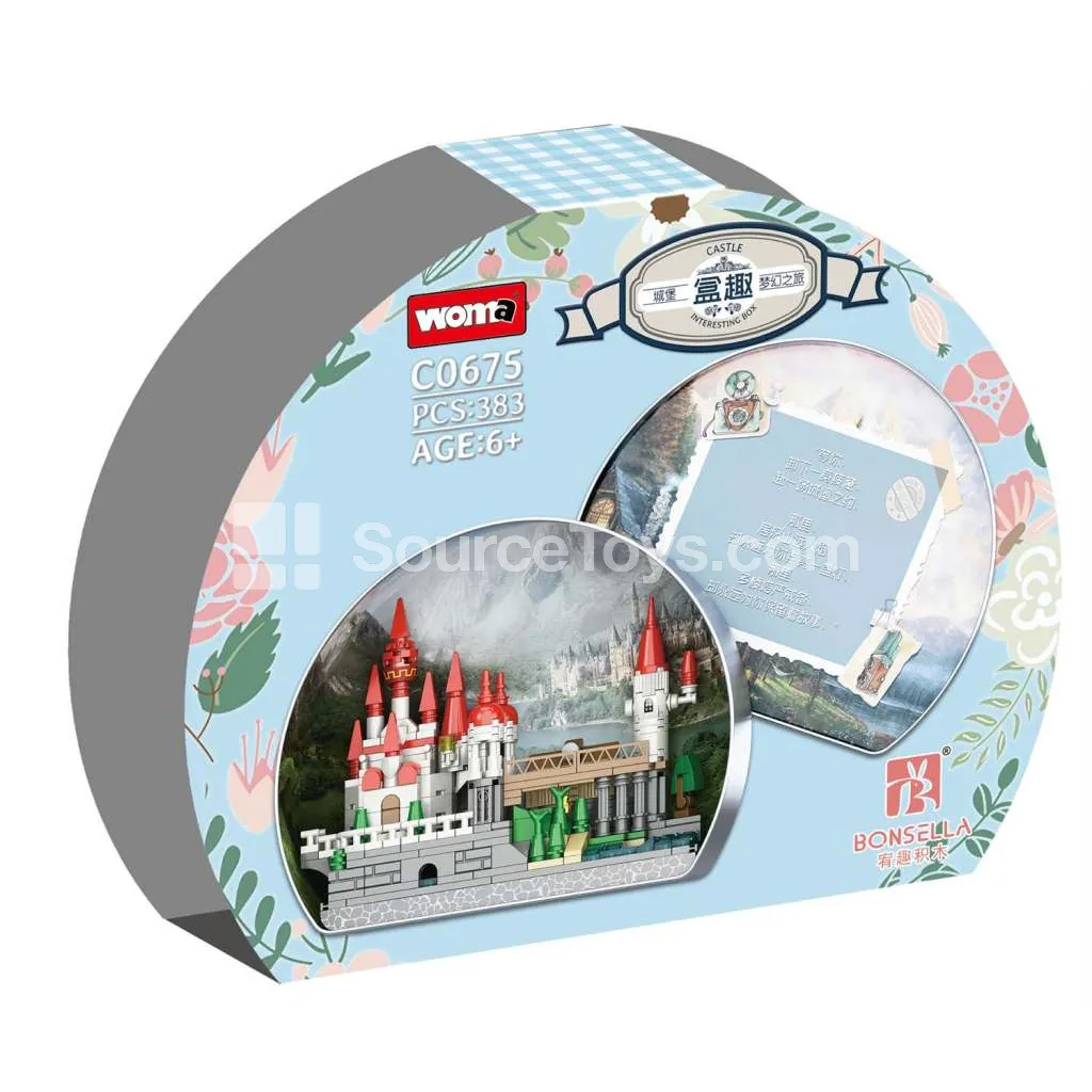 Castle Building Blocks Set Castle Building Blocks Set