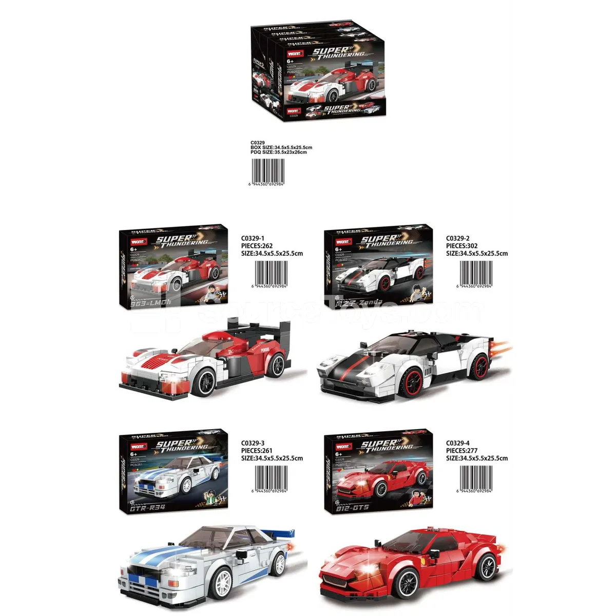 Racing Car Building Blocks Racing Car Building Blocks