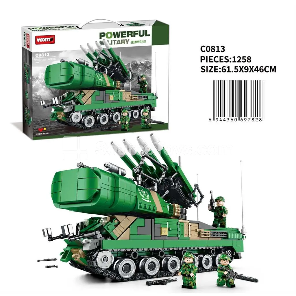 Beech Air Defense Missile Building Blocks