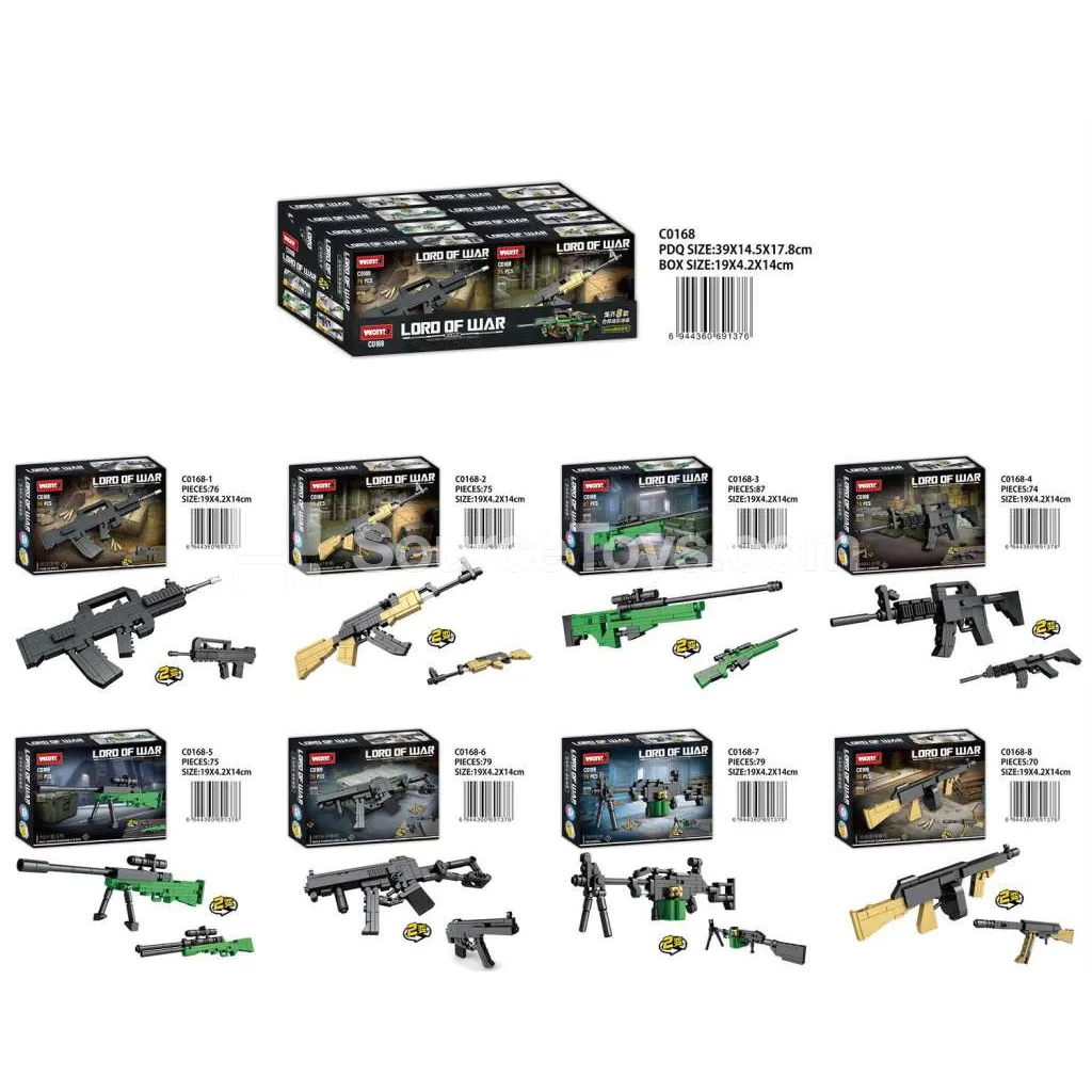 Groza Assault Rifle Building Blocks Groza Assault Rifle Building Blocks