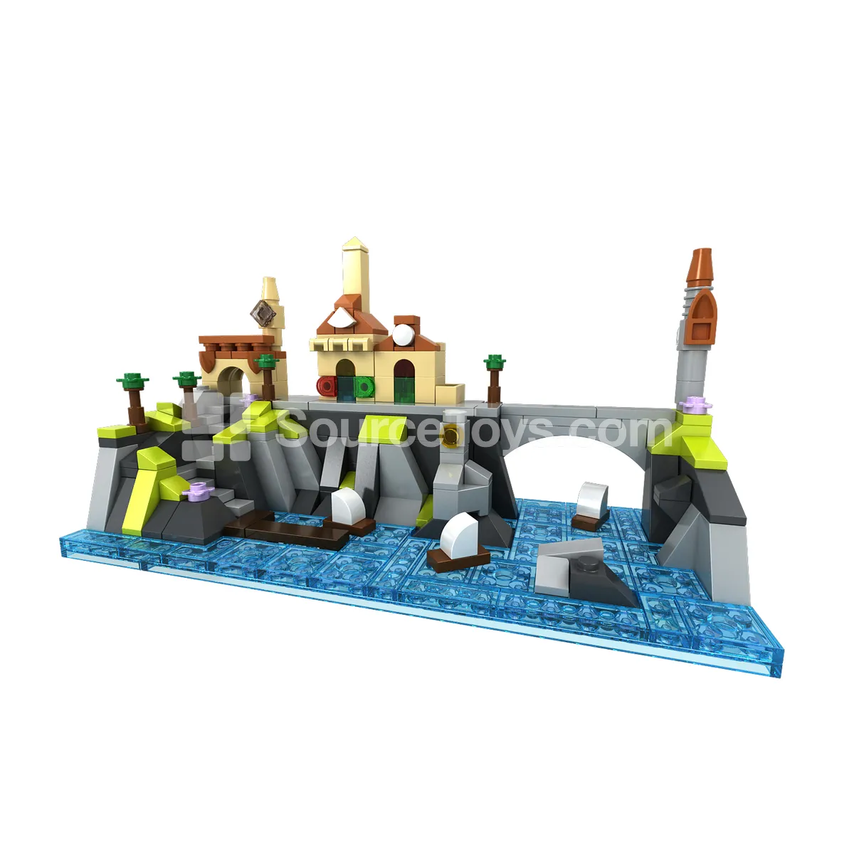 Architecture Series Miniature Seaside Church