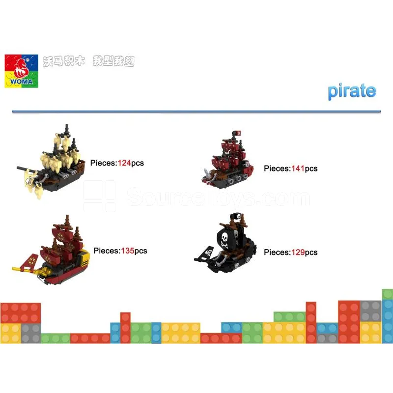 Pirate Series - 4-in-1 Pirate Series - 4-in-1