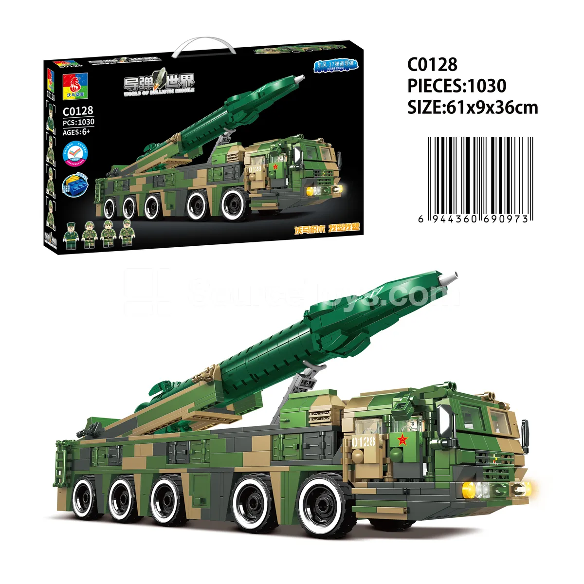 DF-17 Ballistic Missile Model DF-17 Ballistic Missile Model