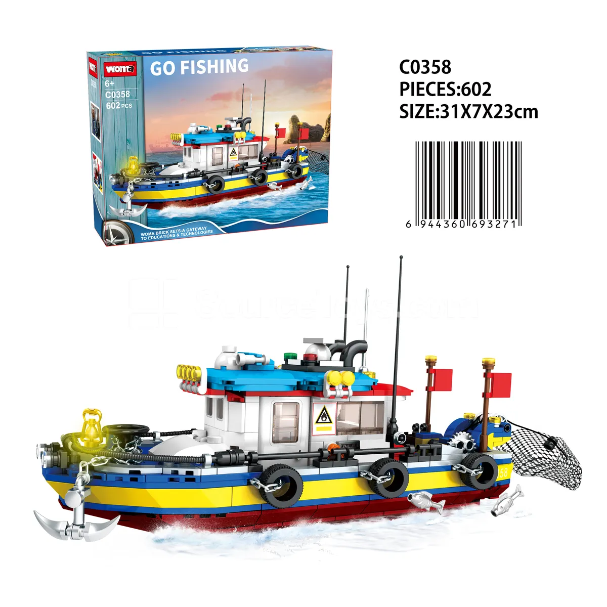 Fishing Master Series - East Sea Dawn Building Blocks Fishing Master Series - East Sea Dawn Building Blocks