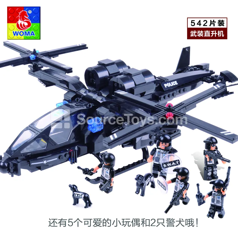 Land Air Formation Falcon 600-Piece Building Blocks Set Land Air Formation Falcon 600-Piece Building Blocks Set