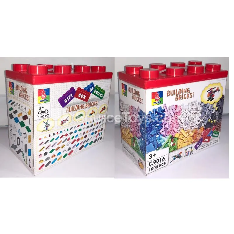 1000-Piece Bulk Building Blocks 1000-Piece Bulk Building Blocks