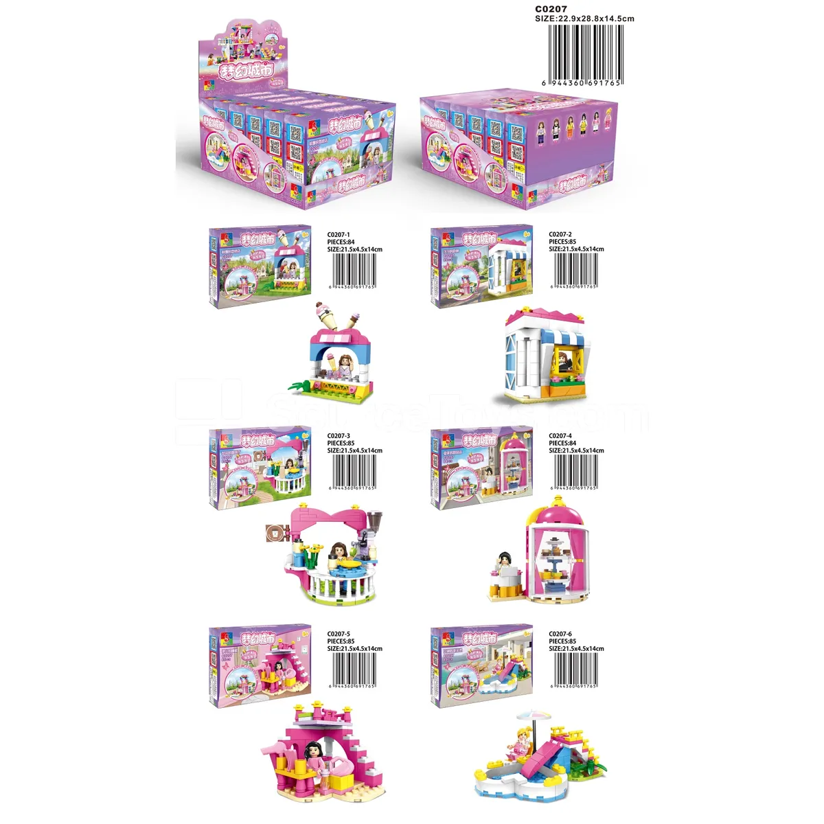 6 Assorted Styles Display Box 6 Assorted Styles Display Box