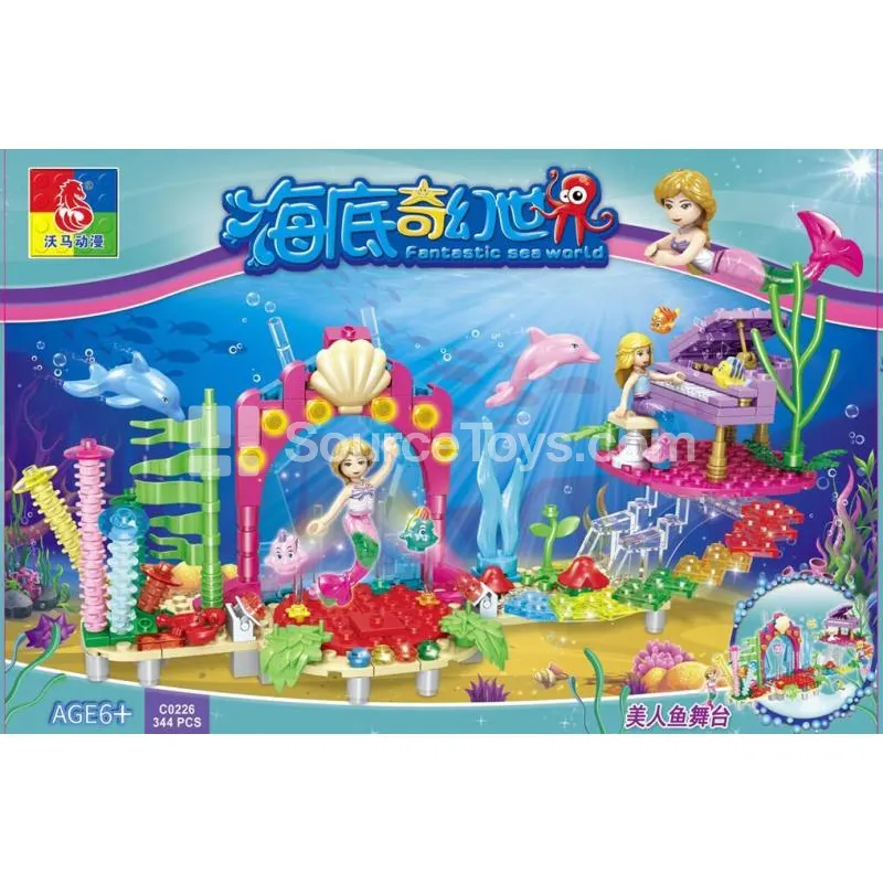 Mermaid Stage Pretend-Play Set Mermaid Stage Pretend-Play Set