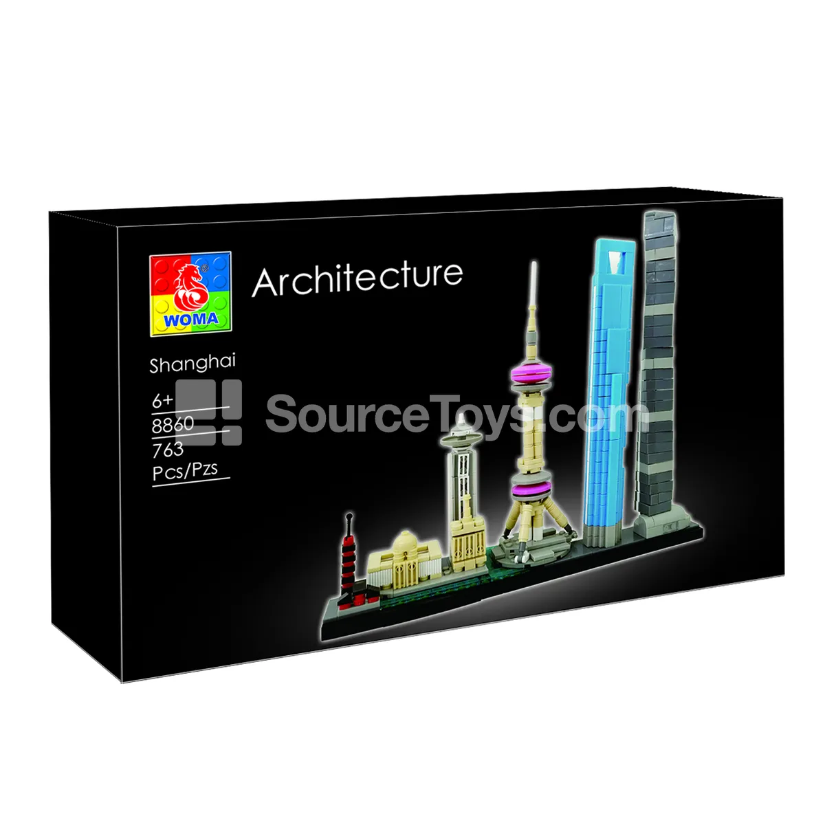 Building Blocks - Shanghai Skyline Building Blocks - Shanghai Skyline