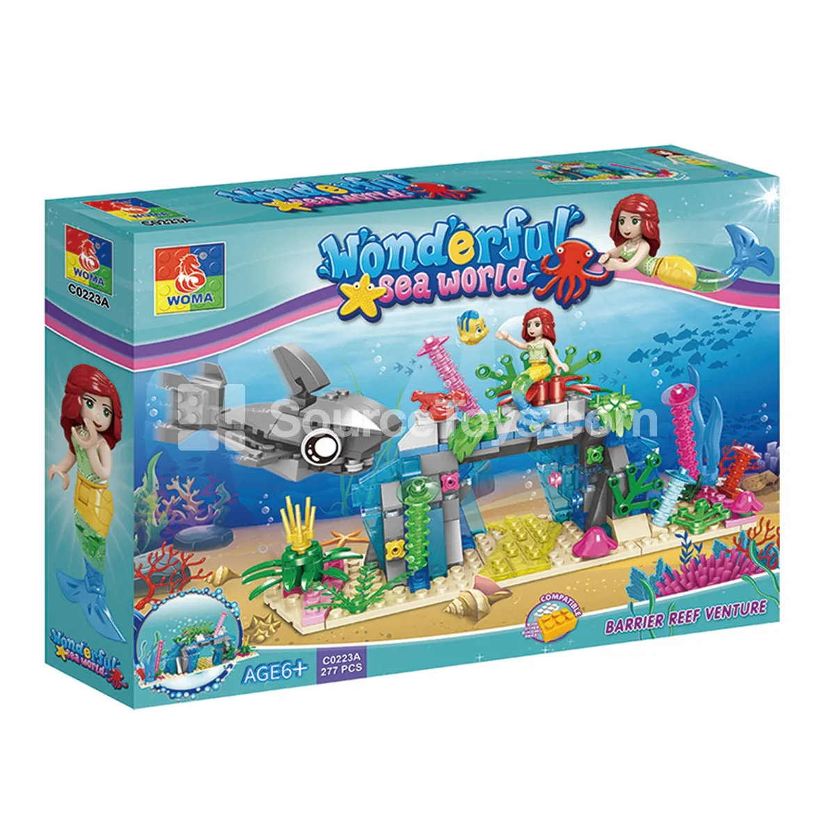 Ocean Fantasy World - Reef Adventure Set Ocean Fantasy World - Reef Adventure Set