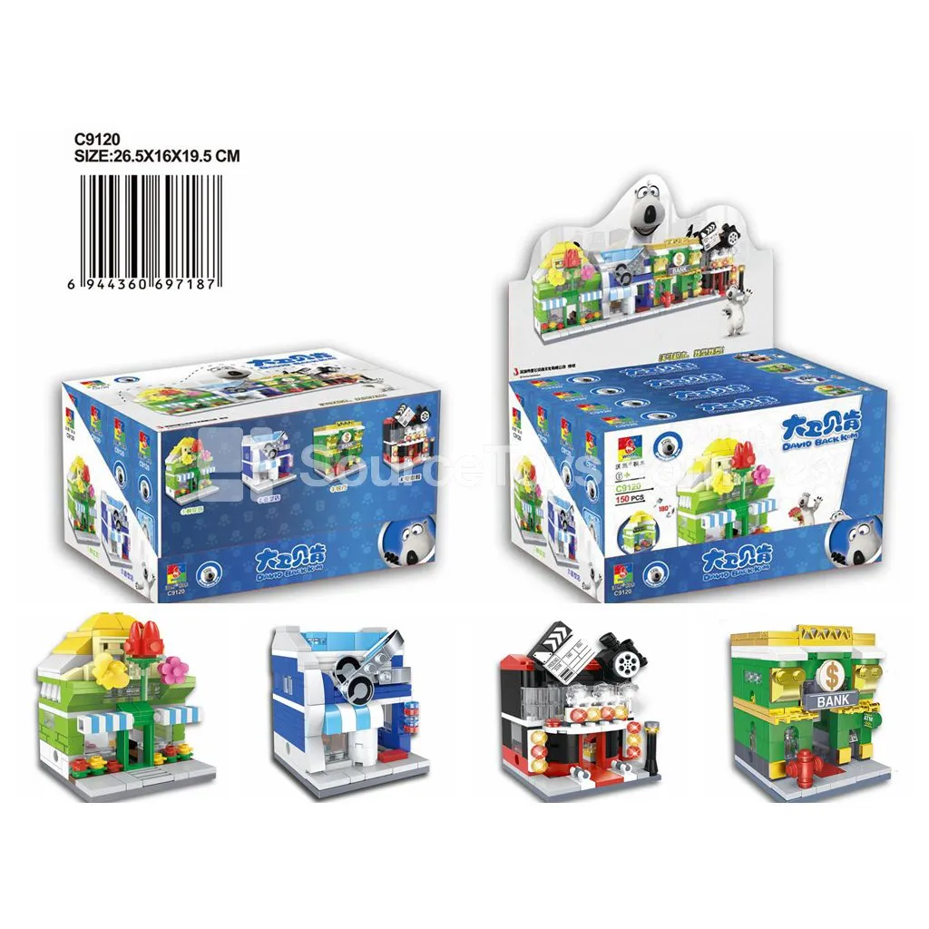 Pretend Play Set - Flower Shop / Styling Salon / Bank / Cinema