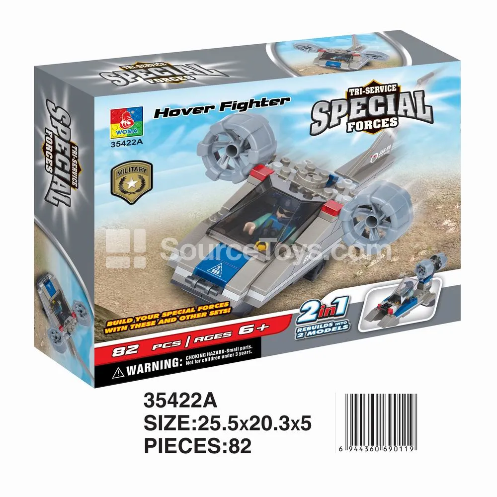 Military Aircraft Toy Set