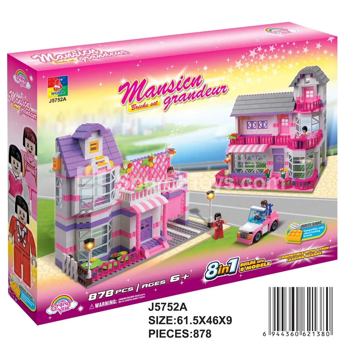 Fashion Doll Vacation House (Jumbo)
