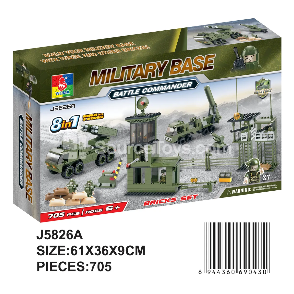 Military Base Playset
