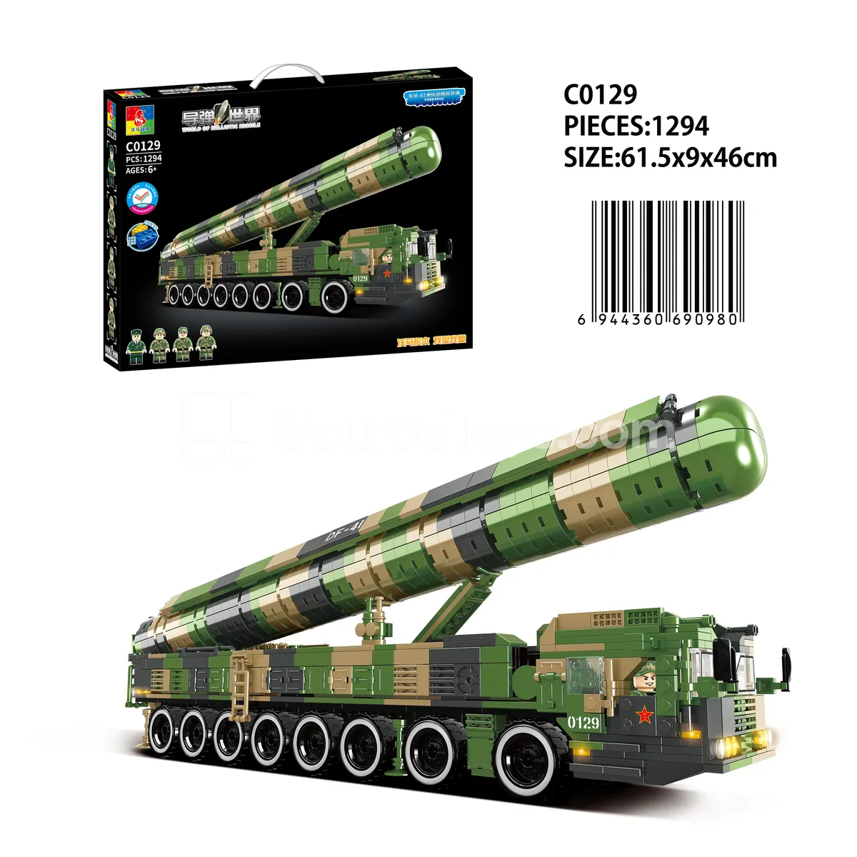 Intercontinental Ballistic Missile Model Intercontinental Ballistic Missile Model