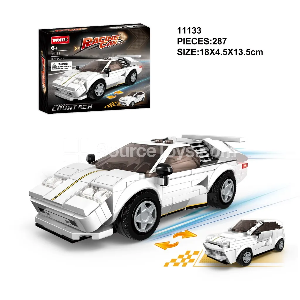 Racing Car Series - Countach Building Blocks Racing Car Series - Countach Building Blocks