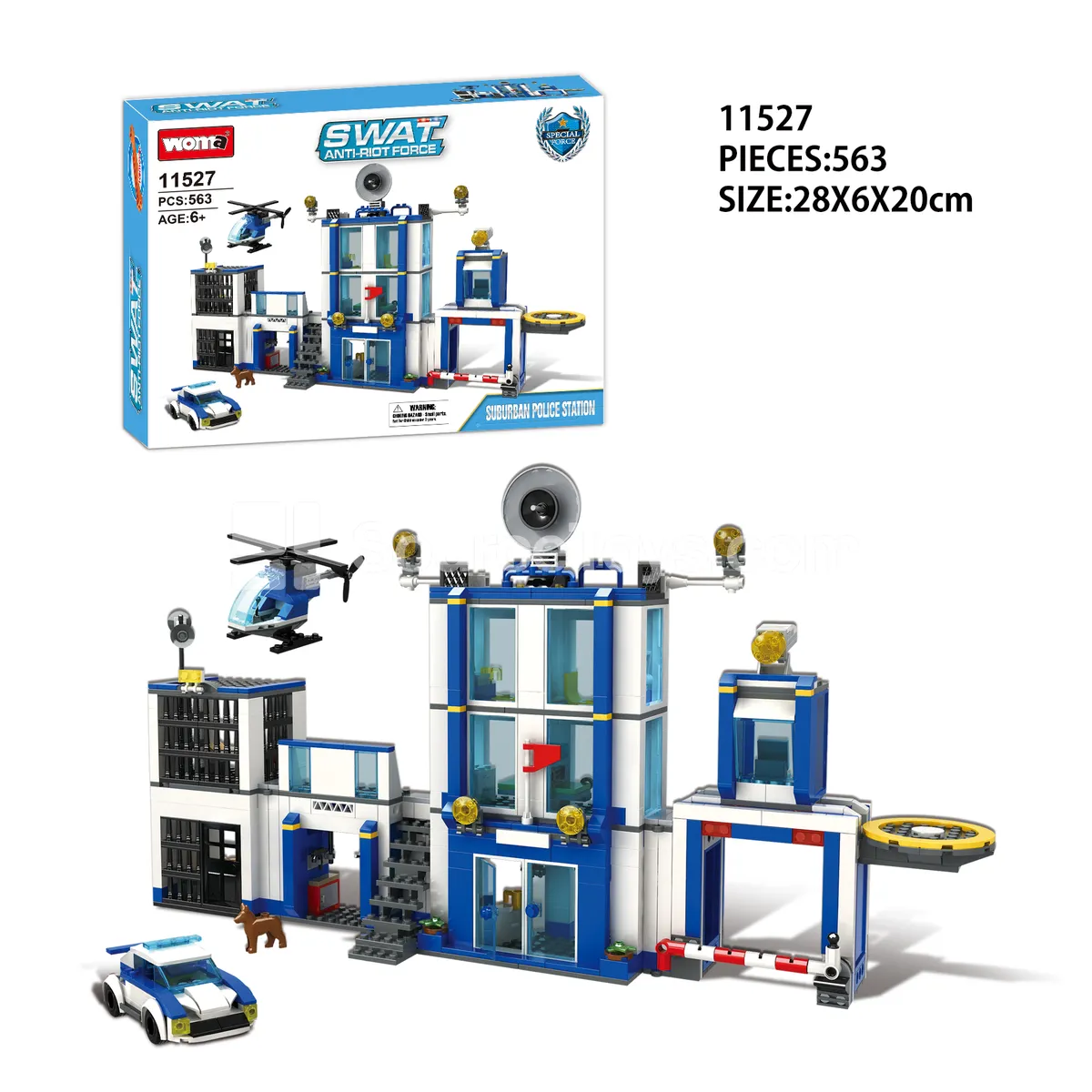 Police Station Building Blocks Police Station Building Blocks