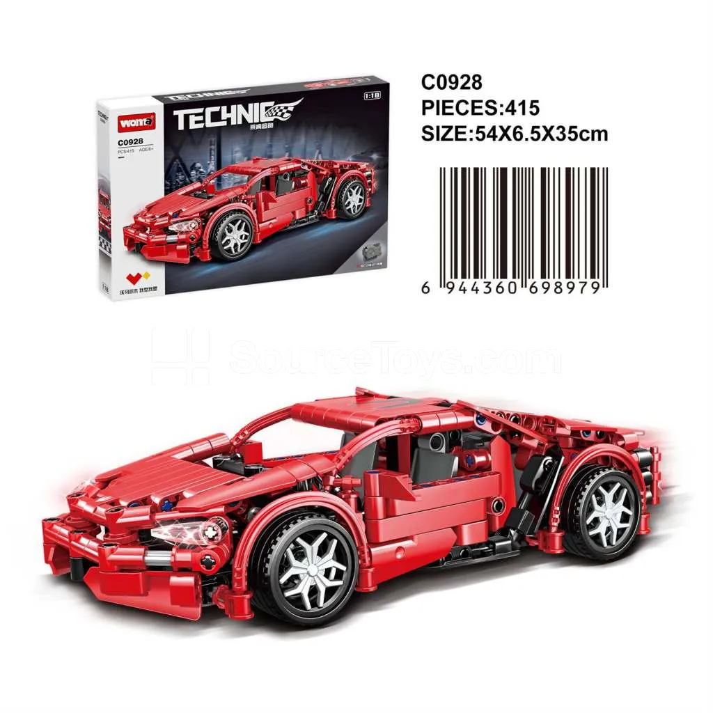 1:18 Hypercar Building Blocks 1:18 Hypercar Building Blocks