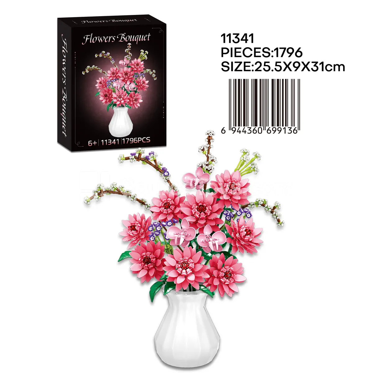 English Version Flower Bouquet