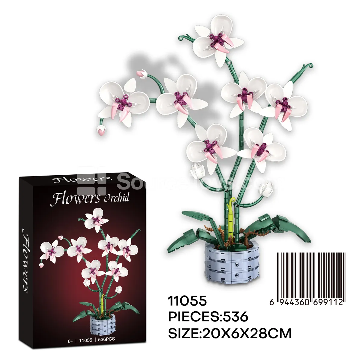 Orchid Potted Plant Building Blocks Orchid Potted Plant Building Blocks