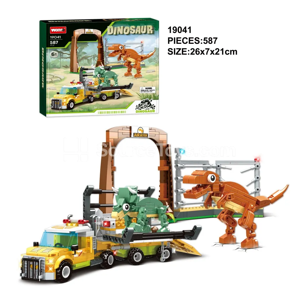 Police Triceratops Vehicle Set Police Triceratops Vehicle Set